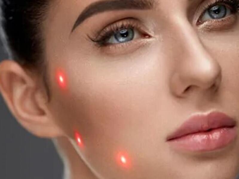 The facial Oval with filler